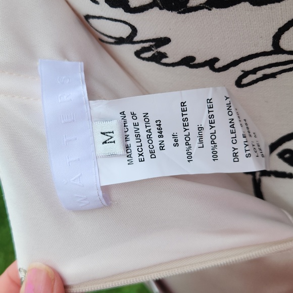 WATTERS BIANCA, Wedding, Bridesmaid, Prom, Homecoming, Prosecco Color, Dress - Picture 12 of 16